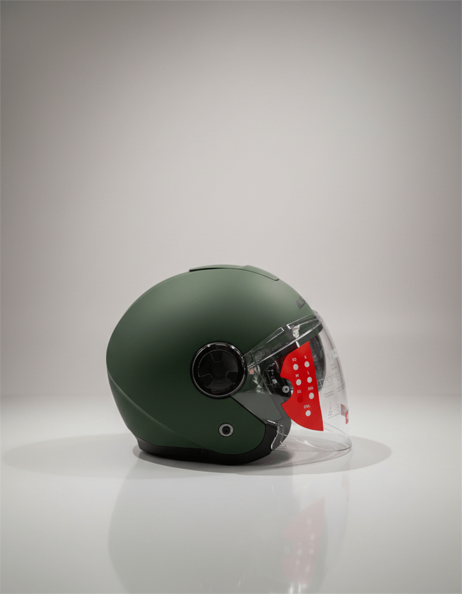 LS2 CLASSY MAT YEŞİL KASK-90508899