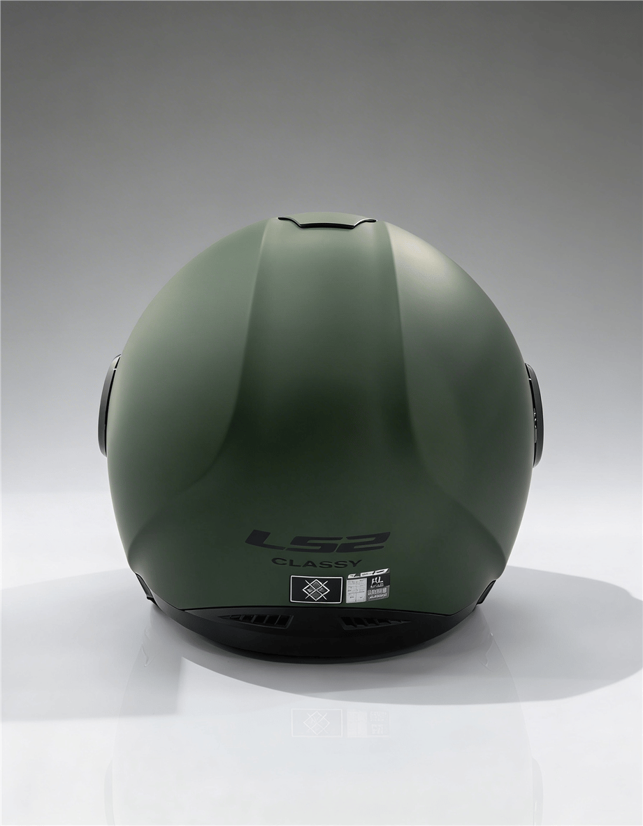LS2 CLASSY MAT YEŞİL KASK-90508899