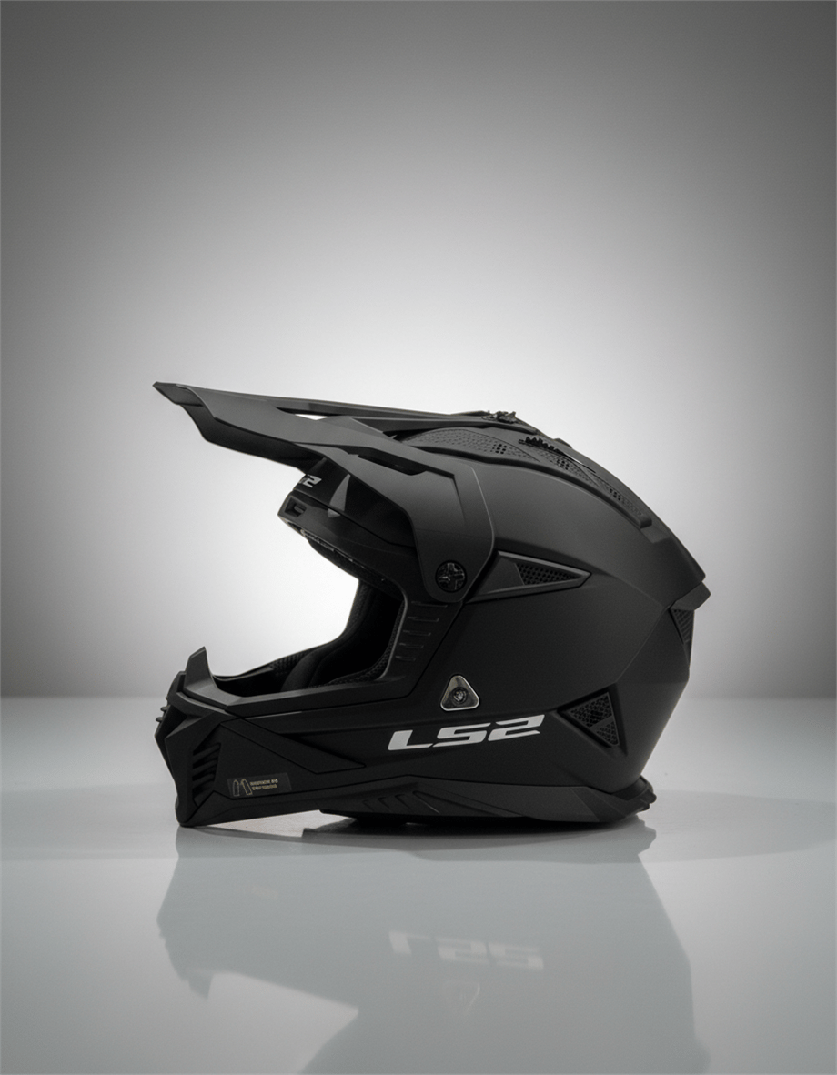 LS2 FAST 2 MAT SİYAH KASK-90509186