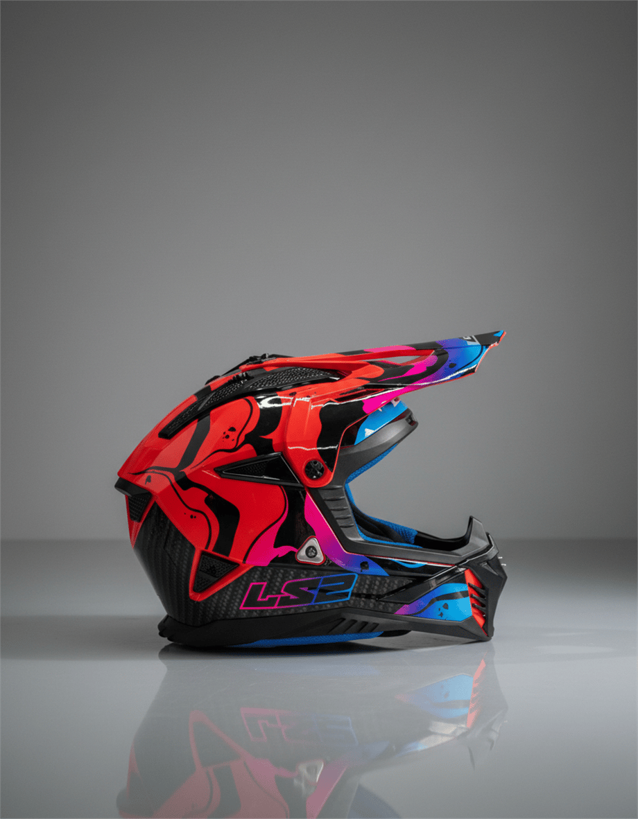 LS2 FAST 2 WASH KIRMIZI KASK-90509124