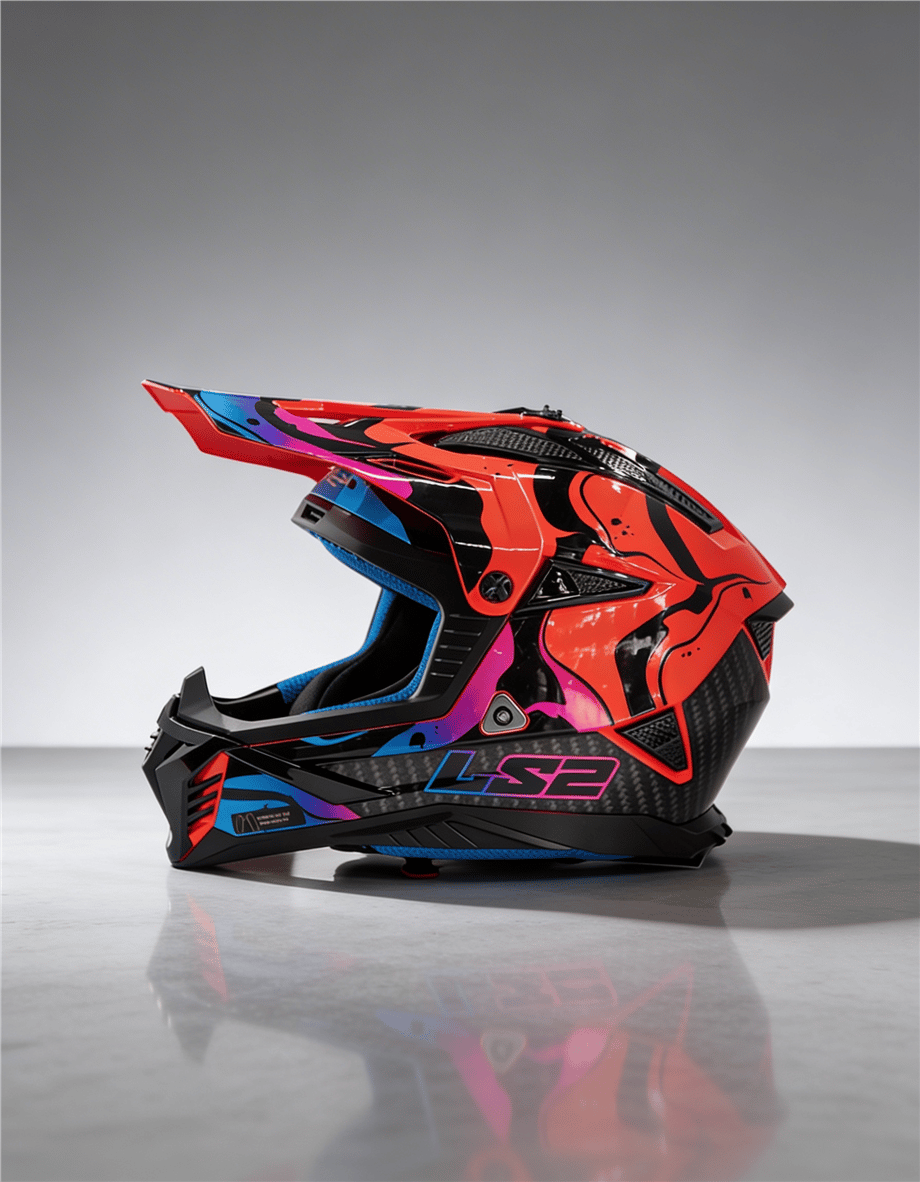 LS2 FAST 2 WASH KIRMIZI KASK-90509124