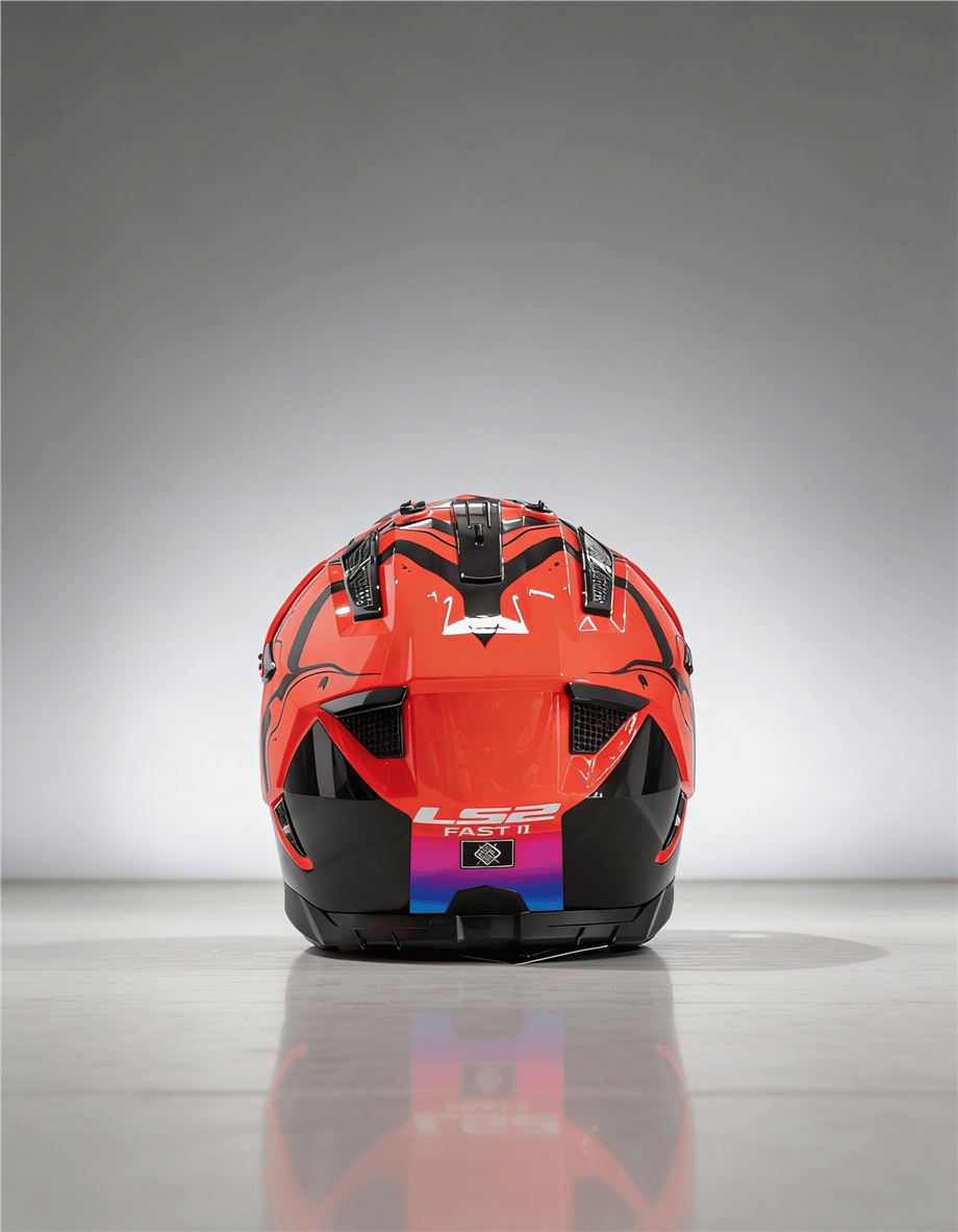 LS2 FAST 2 WASH KIRMIZI KASK-90509124