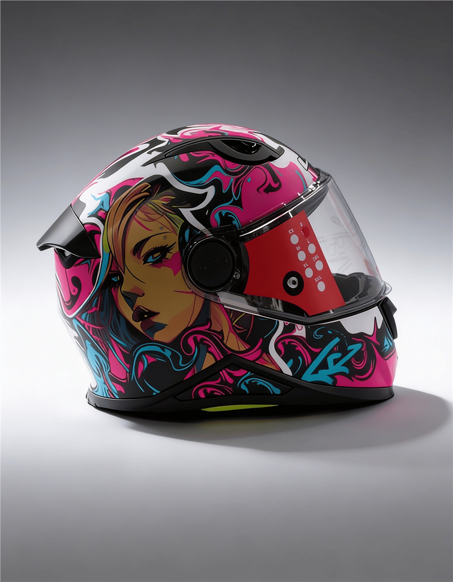 LS2 KID CYBERG MAT MOR ÇOCUK KASK-90510601