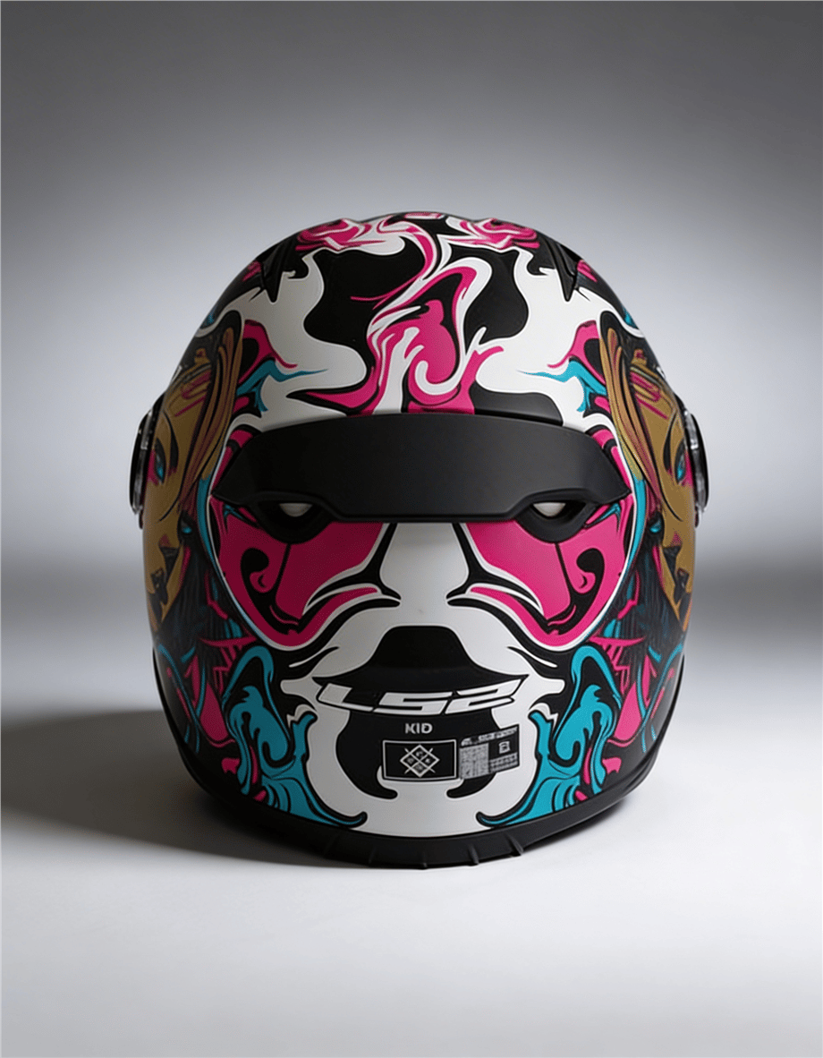 LS2 KID CYBERG MAT MOR ÇOCUK KASK-90510601