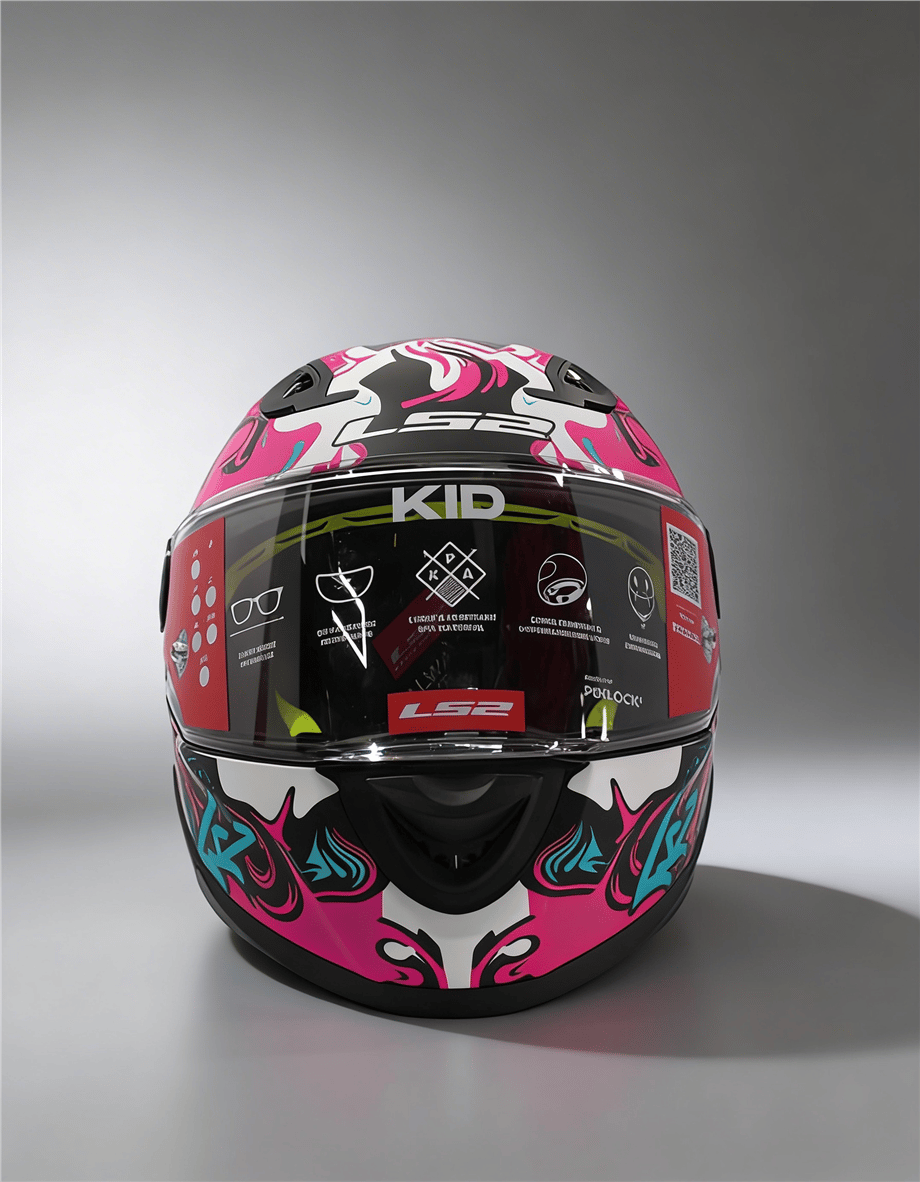 LS2 KID CYBERG MAT MOR ÇOCUK KASK-90510601