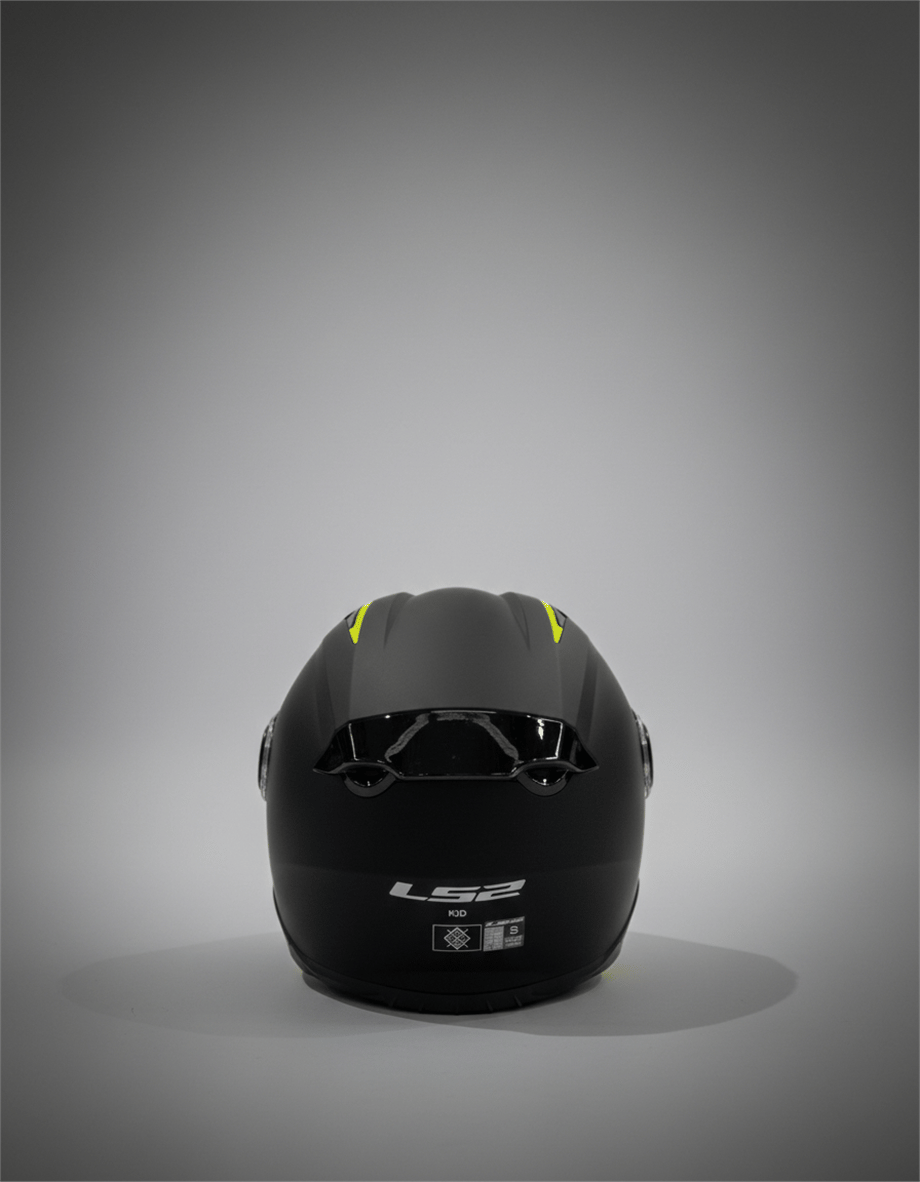 LS2 KID MAT SİYAH ÇOCUK KASK-90510540