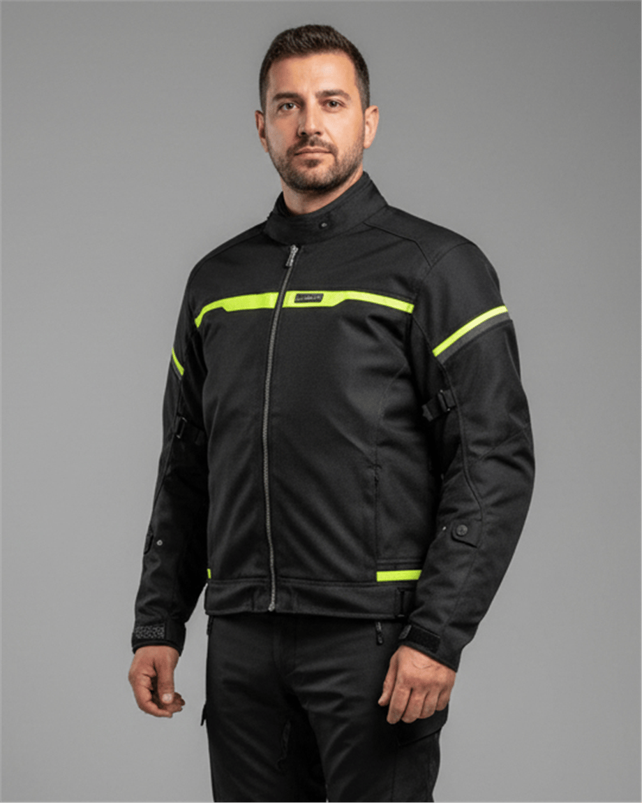 LS2 RIVA MONT SİYAH NEON SARI-90508615