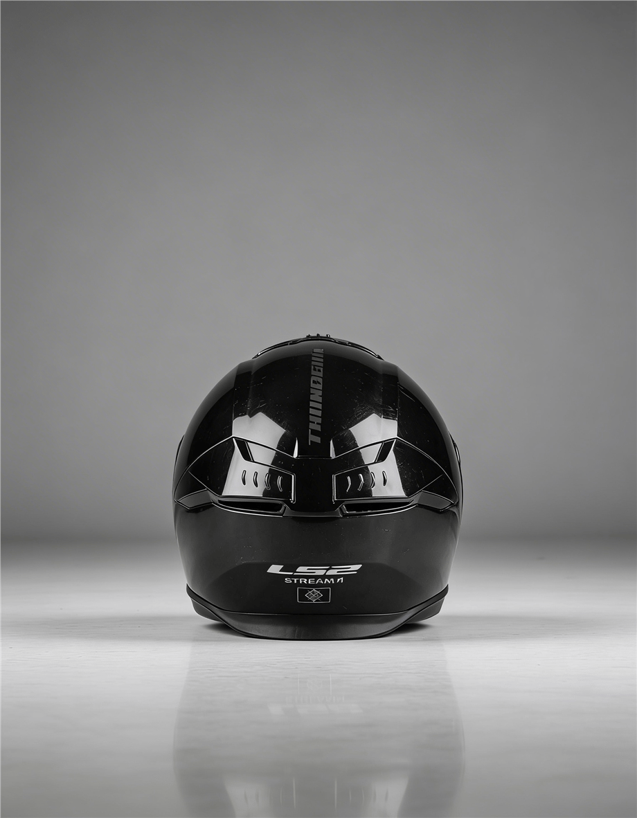 LS2 STREAM 2 THUNDERBIZ SİYAH KASK-90509087