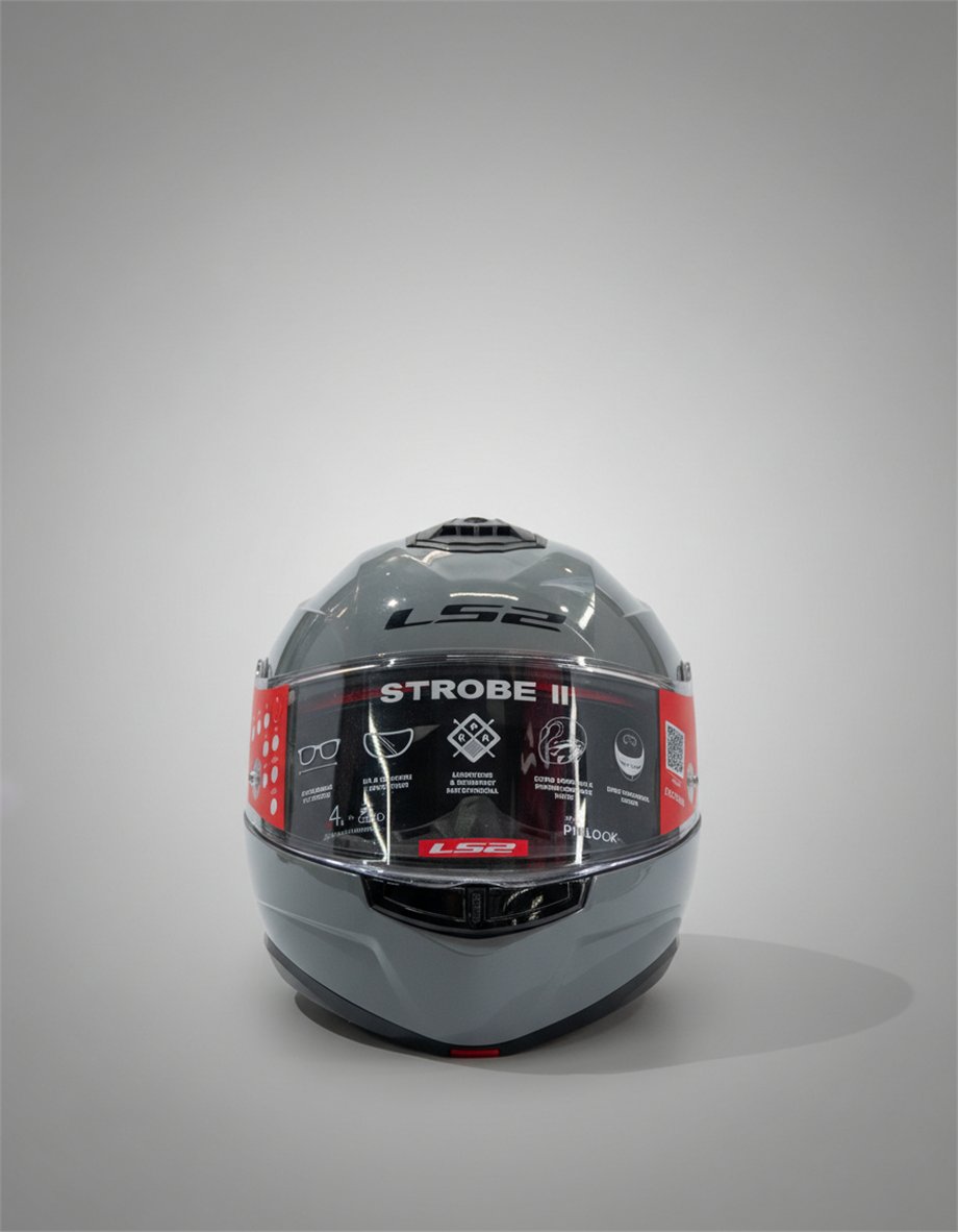 LS2 STROBE 2 NARDO GRİ KASK-90499524