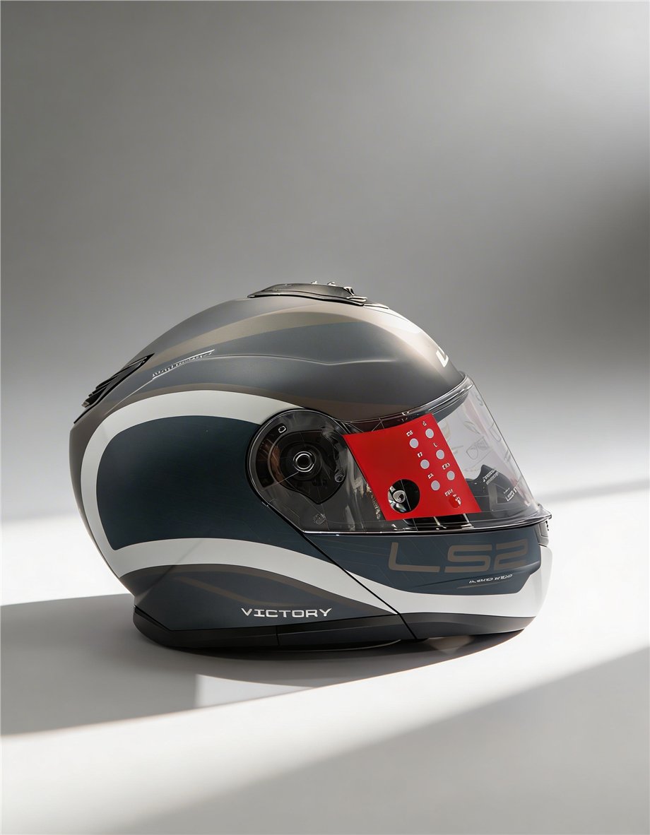 LS2 STROBE 2 VICTORY MAT GRİ-MAVİ-KUM-90514241