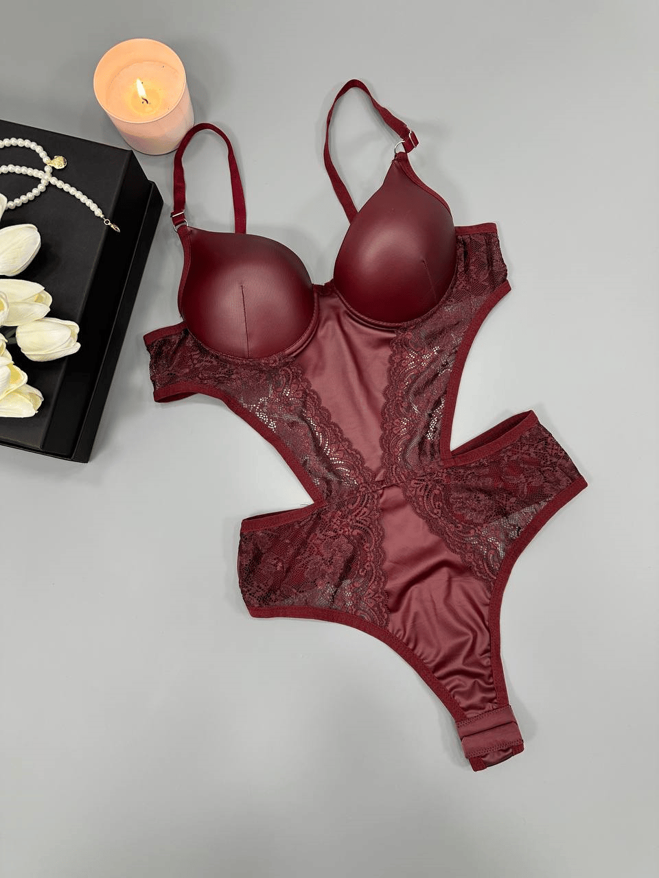 Latente Bodysuit (Bordo)