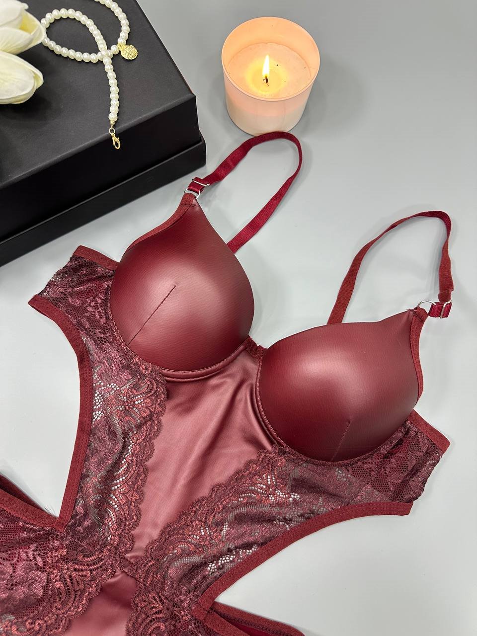 Latente Bodysuit (Bordo)