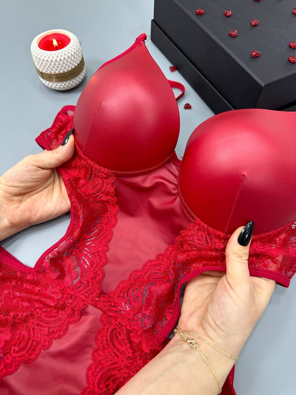 Latente Bodysuit ( Kırmızı )
