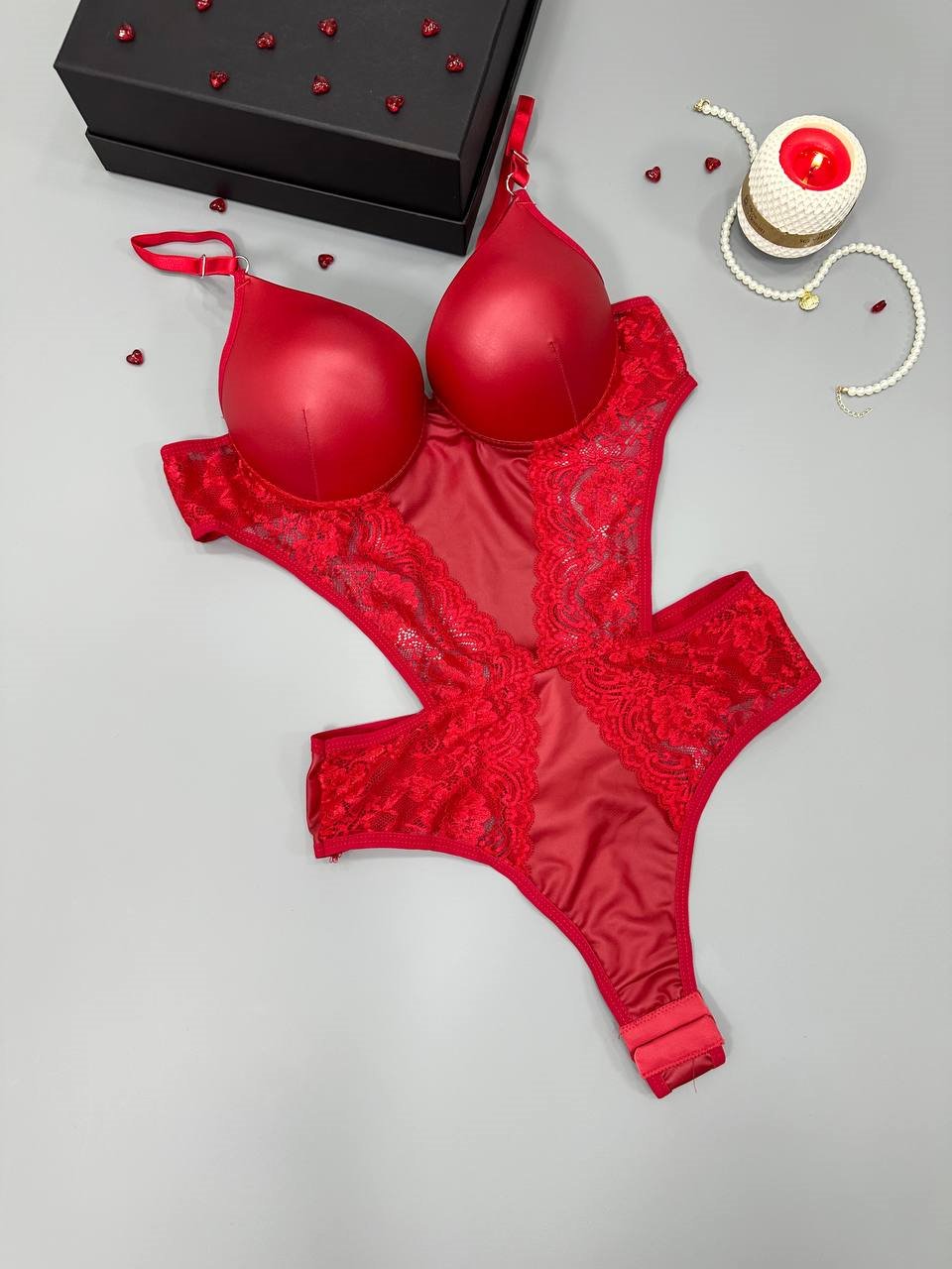 Latente Bodysuit ( Kırmızı )