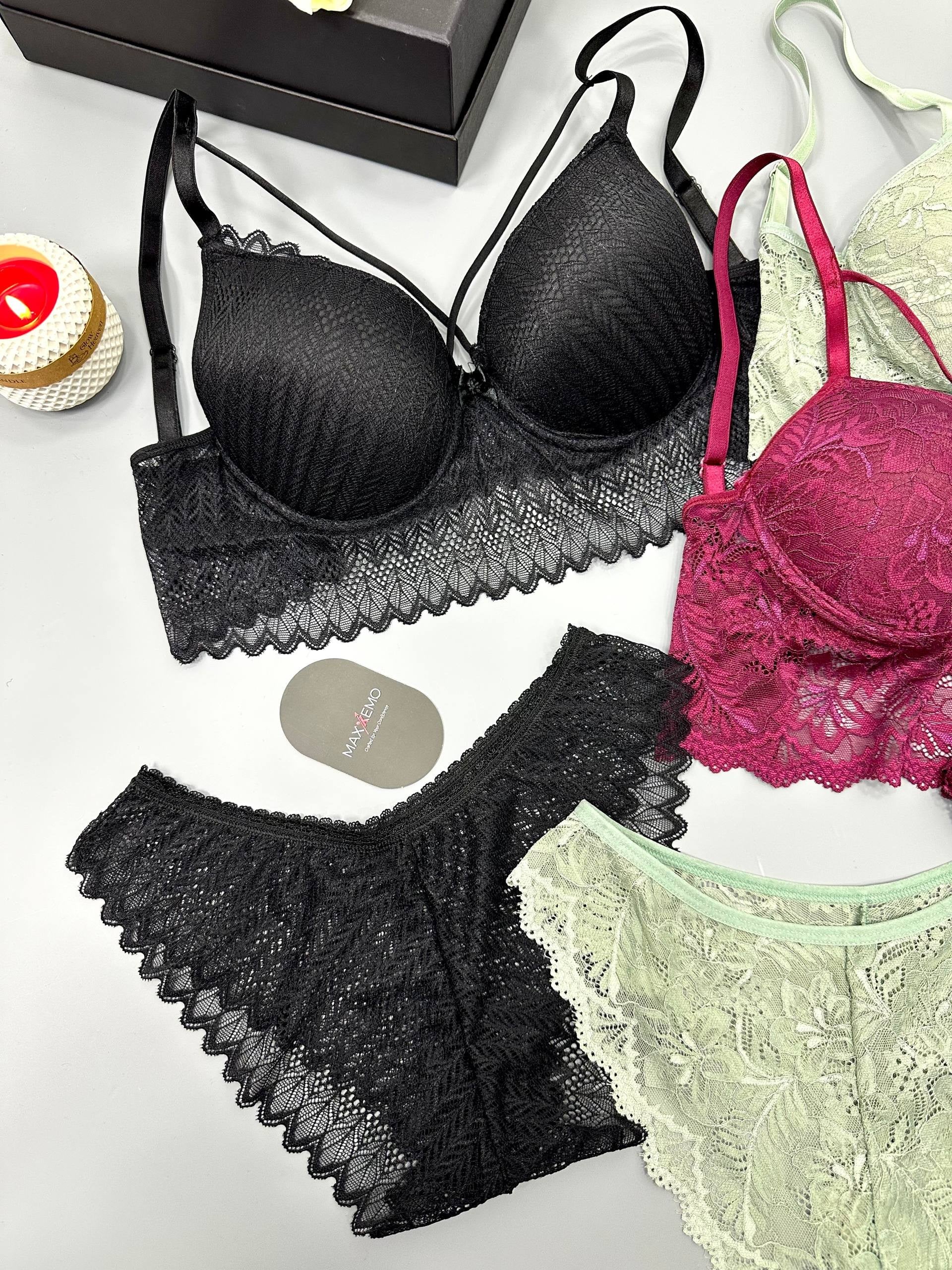 Lumera 3 Renkli Büstiyer Set 