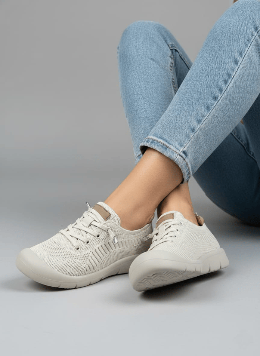 AeroFlex Faylon Sneaker – Krem