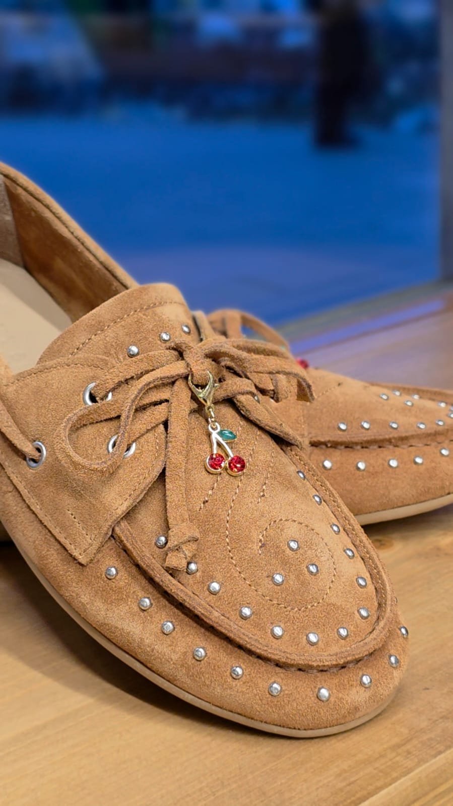 Chery Süet Deri Babet