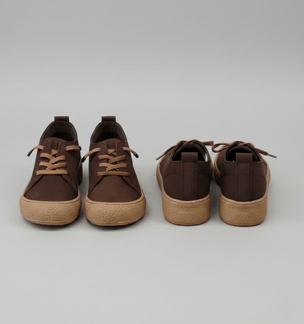 Hakiki Deri Günlük Rahat Lastik Bağcıklı Sneaker
