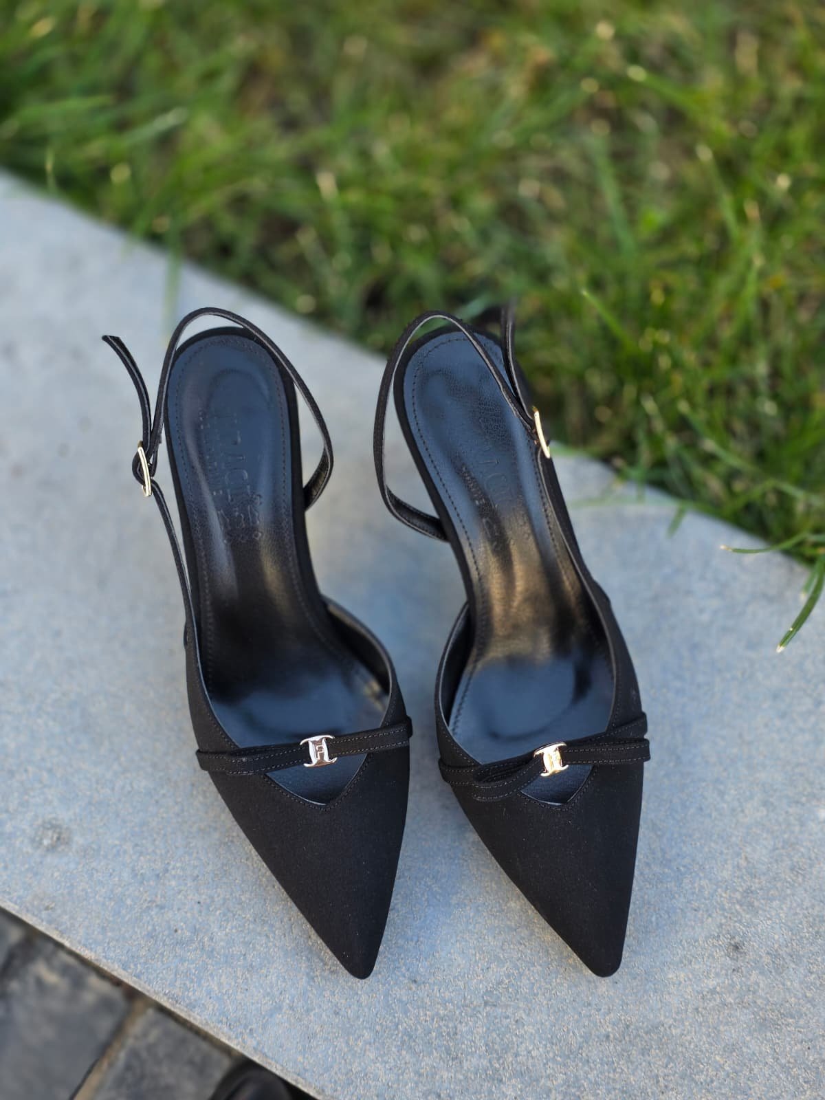 Lorin Siyah Topuklu Ayakkabı