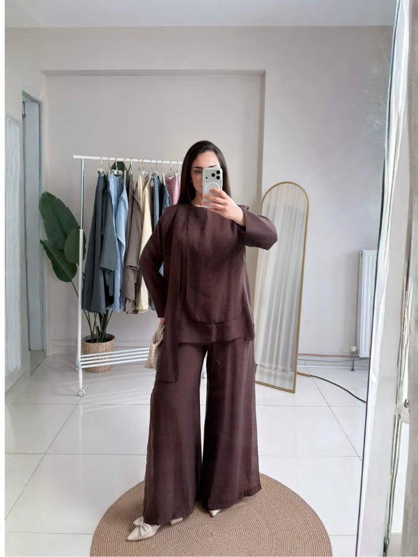 BOL PAÇA PANTOLONLU NİL TAKIM