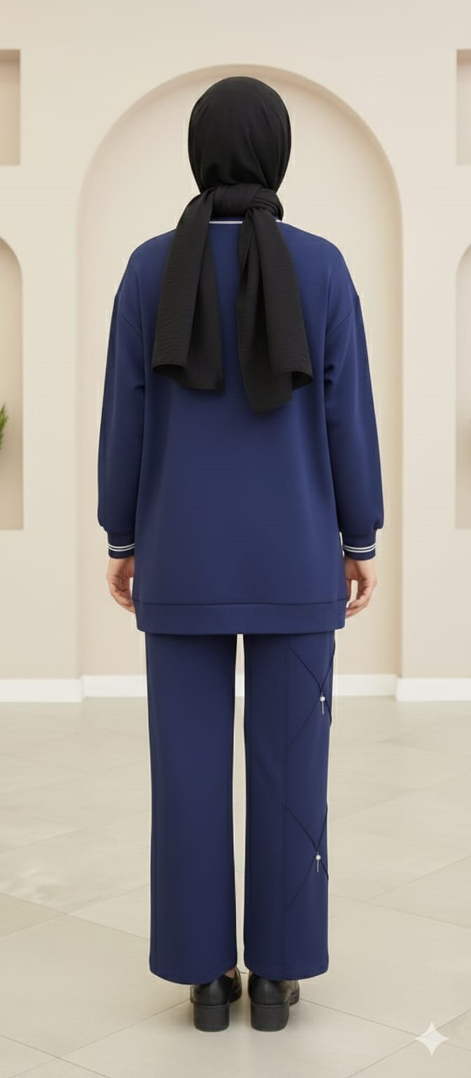 İnci İşlemeli Eşofman Takımı 