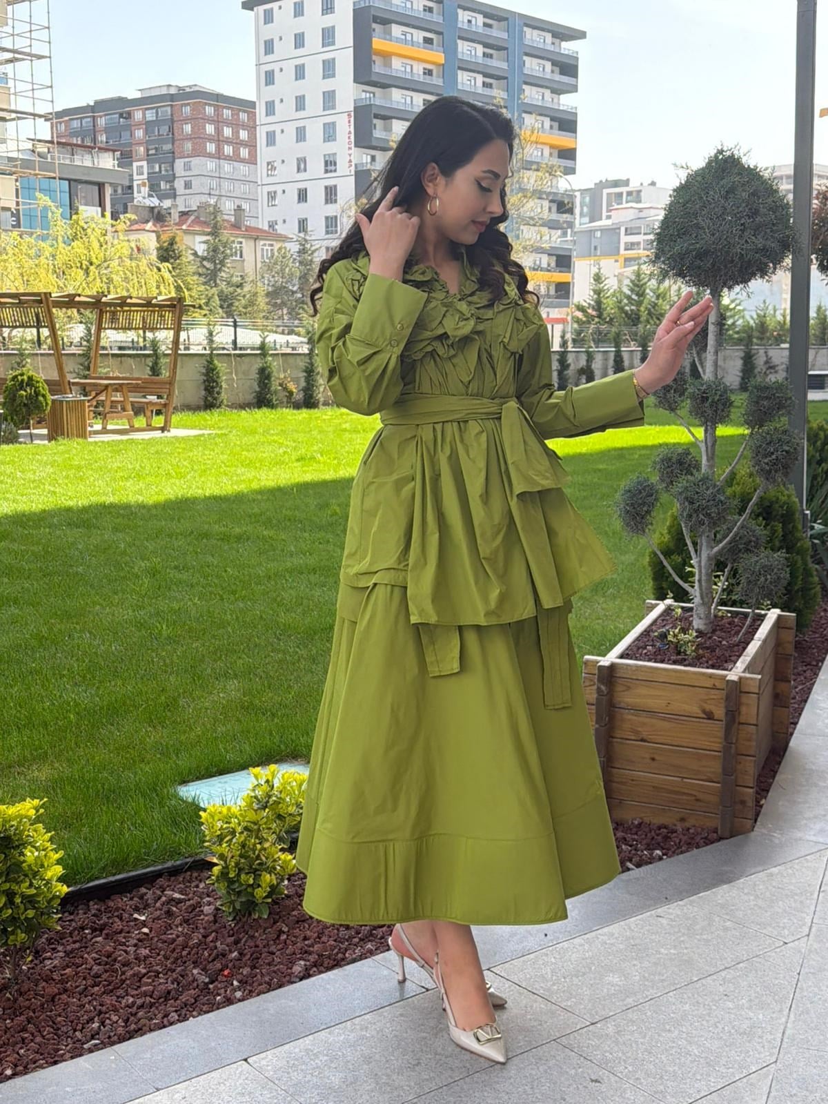 Özel Paraşüt Kumaş Etekli Takım 