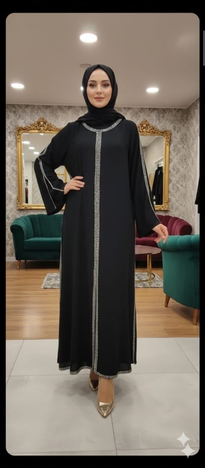 Simin Taş İşlemeli Pantolonlu Takım 