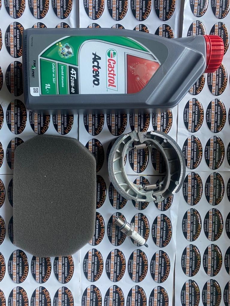 Cup Kh 100 Bakim Servis Seti Castrol 20 40 Yağ Buji Balata 555309451