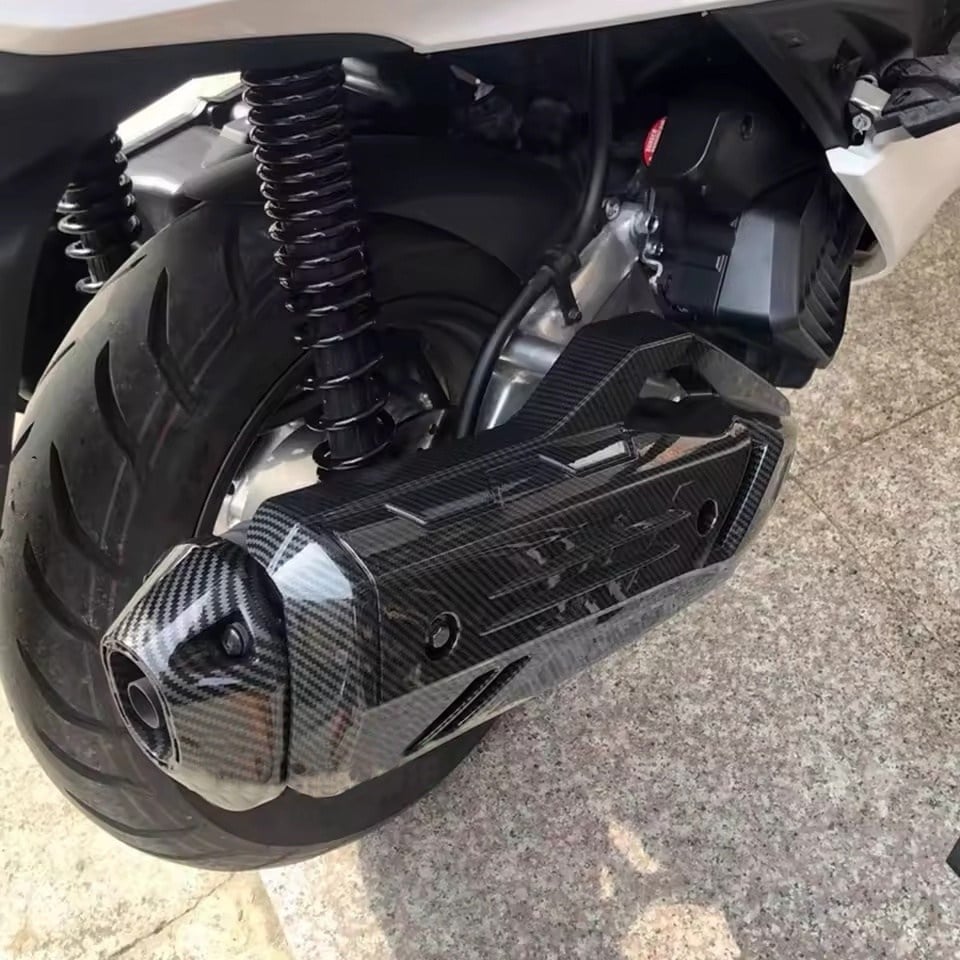 Hsb666 Pcx Egzoz Ucu Kapağı Karbon