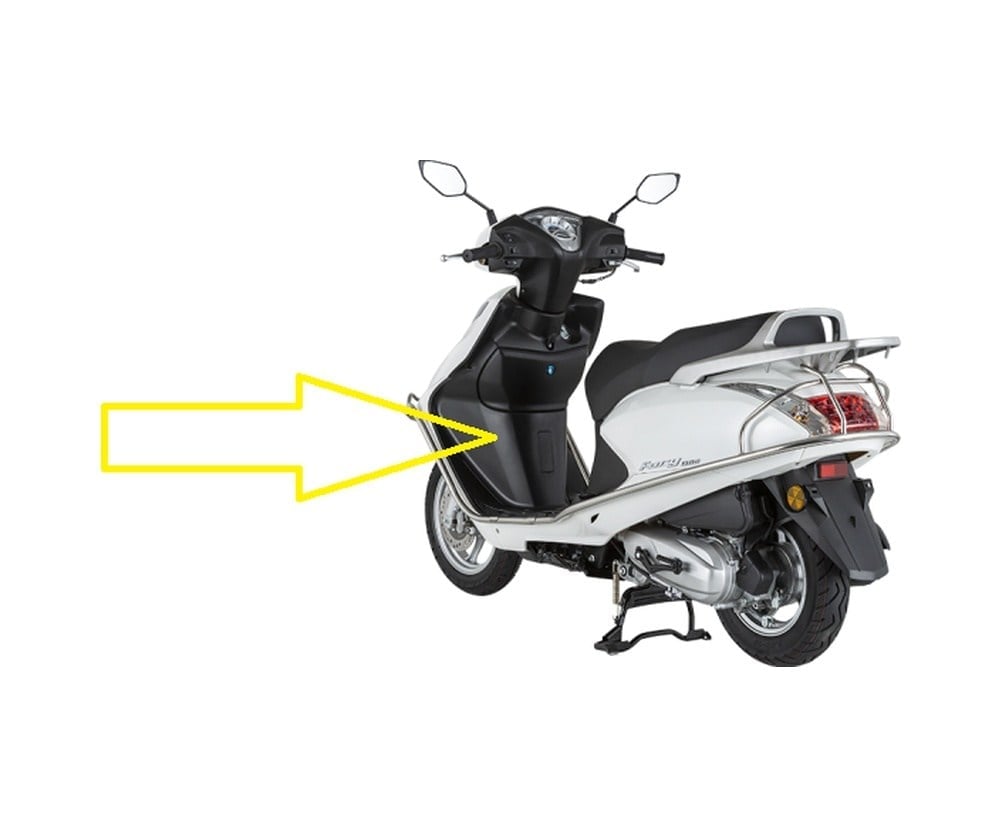 Mondial Fury 110 Ön İç Panel