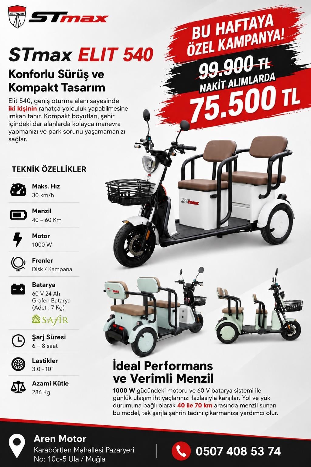 STMAX ELİT 540 