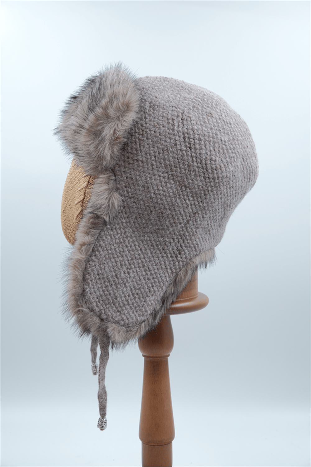 CMFW25-35 LÜKS ÖRME PİLOT ŞAPKA CAMEL