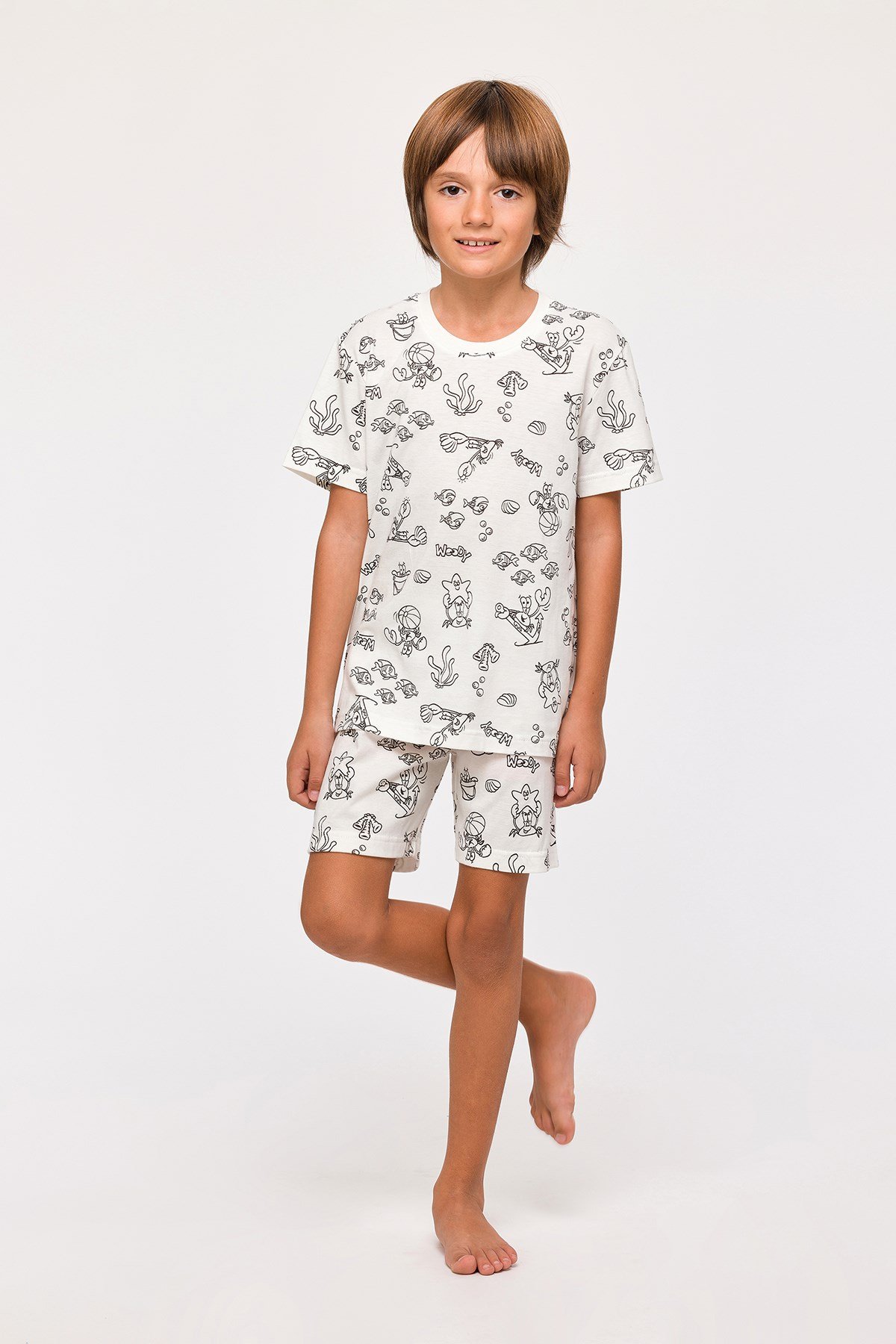 2-8 Yaş Erkek Çocuk Pijama