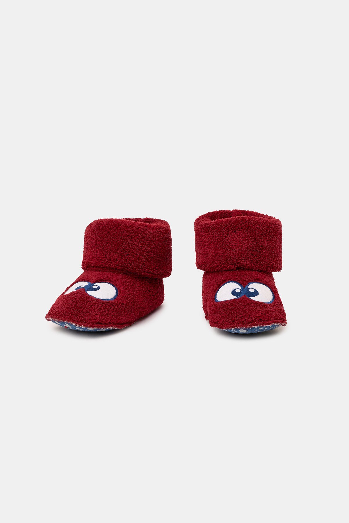 Bordo Göz Detaylı Velsoft Patik