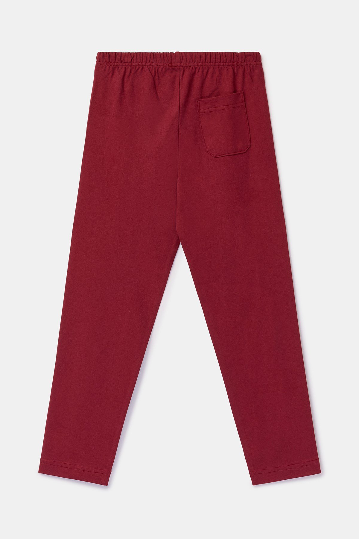 Lacivert-Bordo Uzay Temalı Baskılı Erkek Çocuk Pijama Takımı