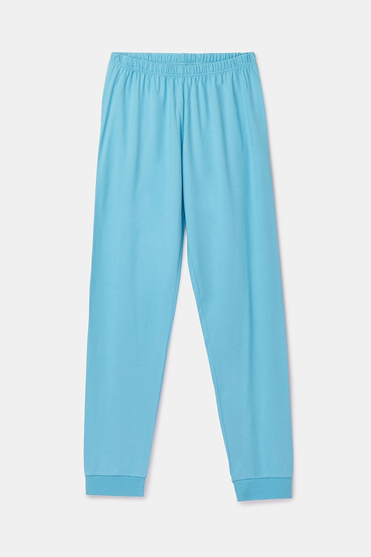 Mavi Çizgili Baskılı Erkek Pijama