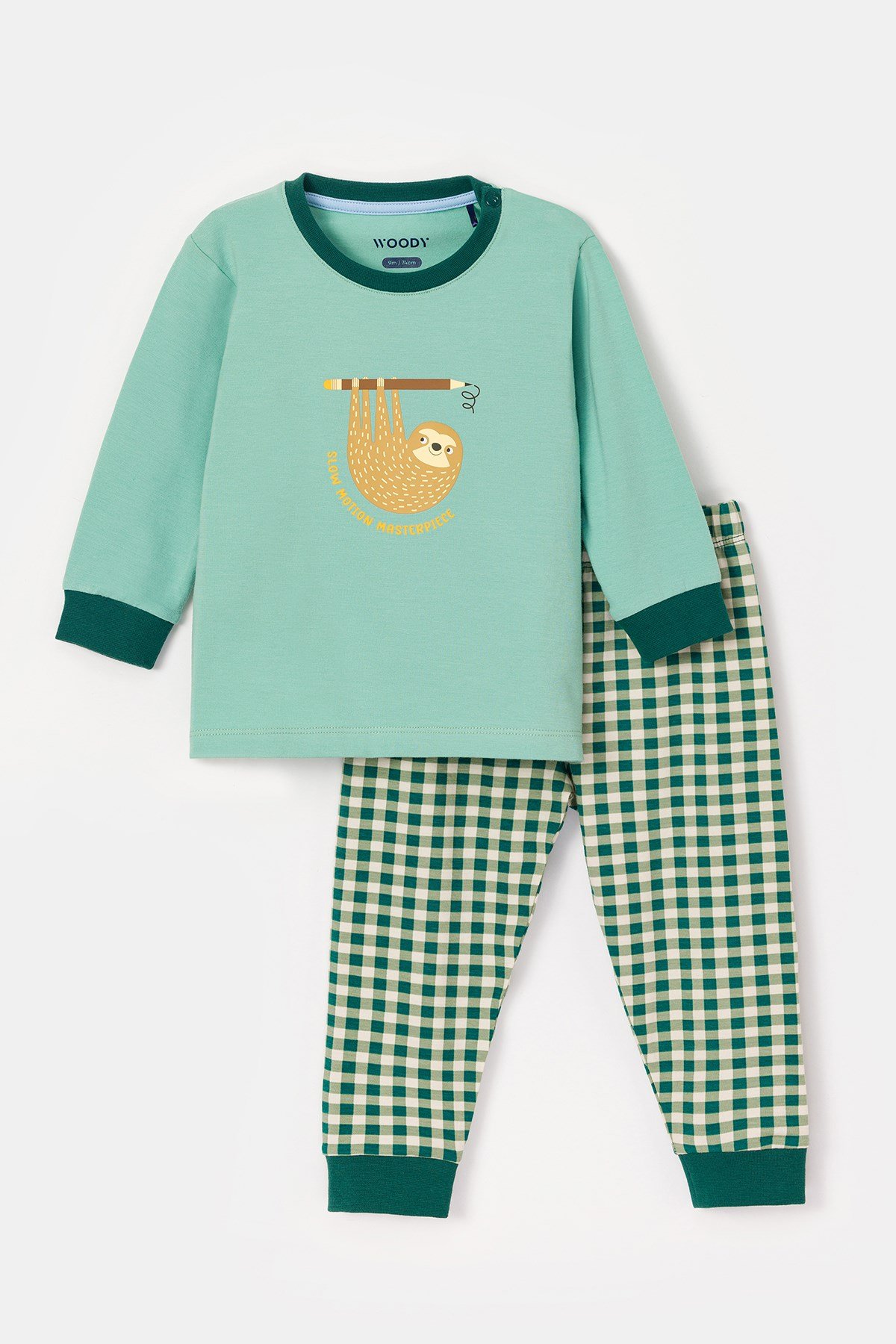 Pamuklu Erkek Bebek Pijama