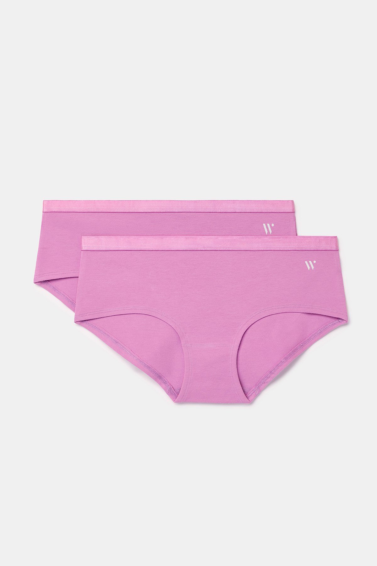 Pembe Pamuklu 2'li Kadın Külot