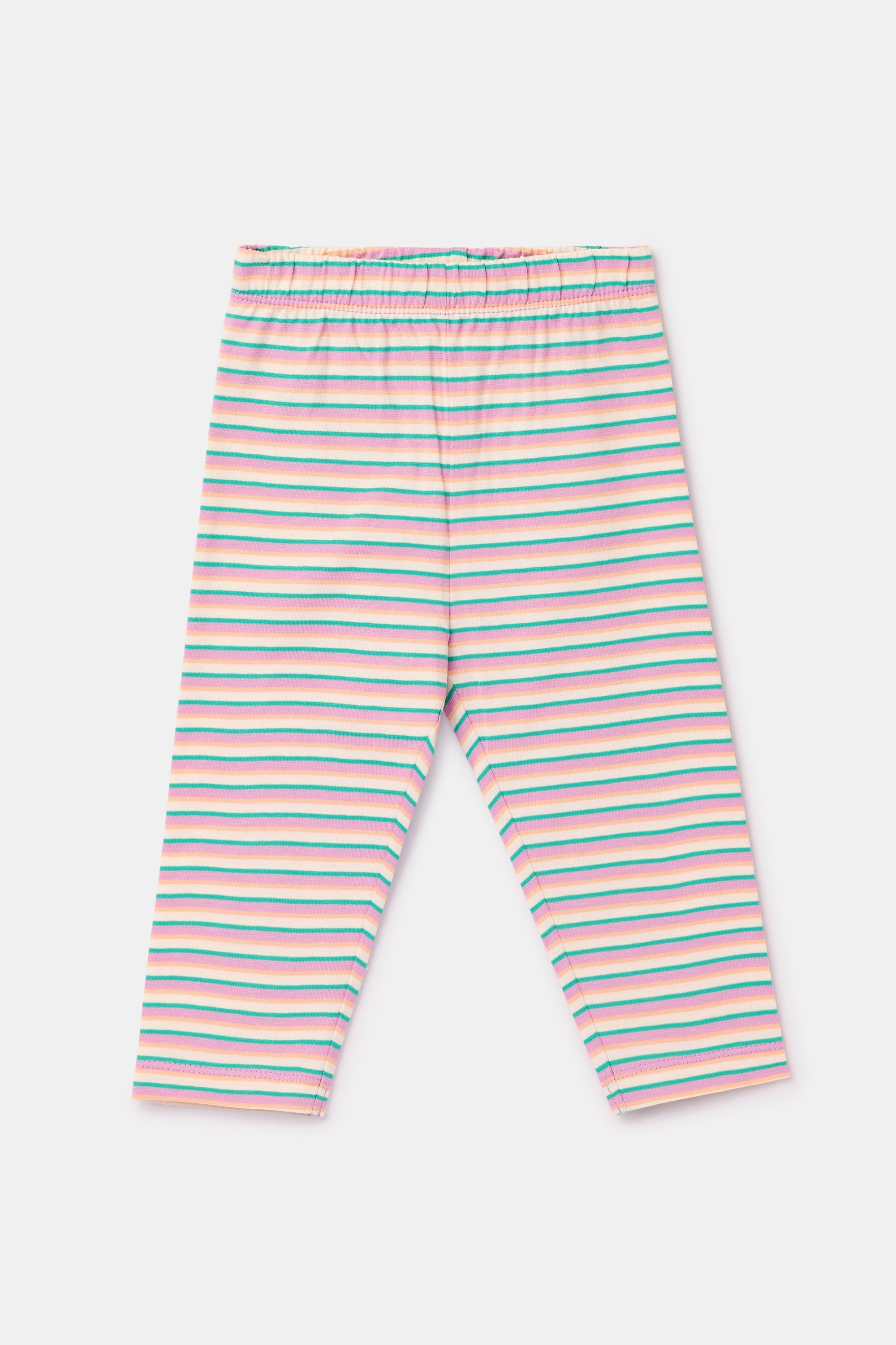 Pembe Pamuklu Kız Bebek Pijama