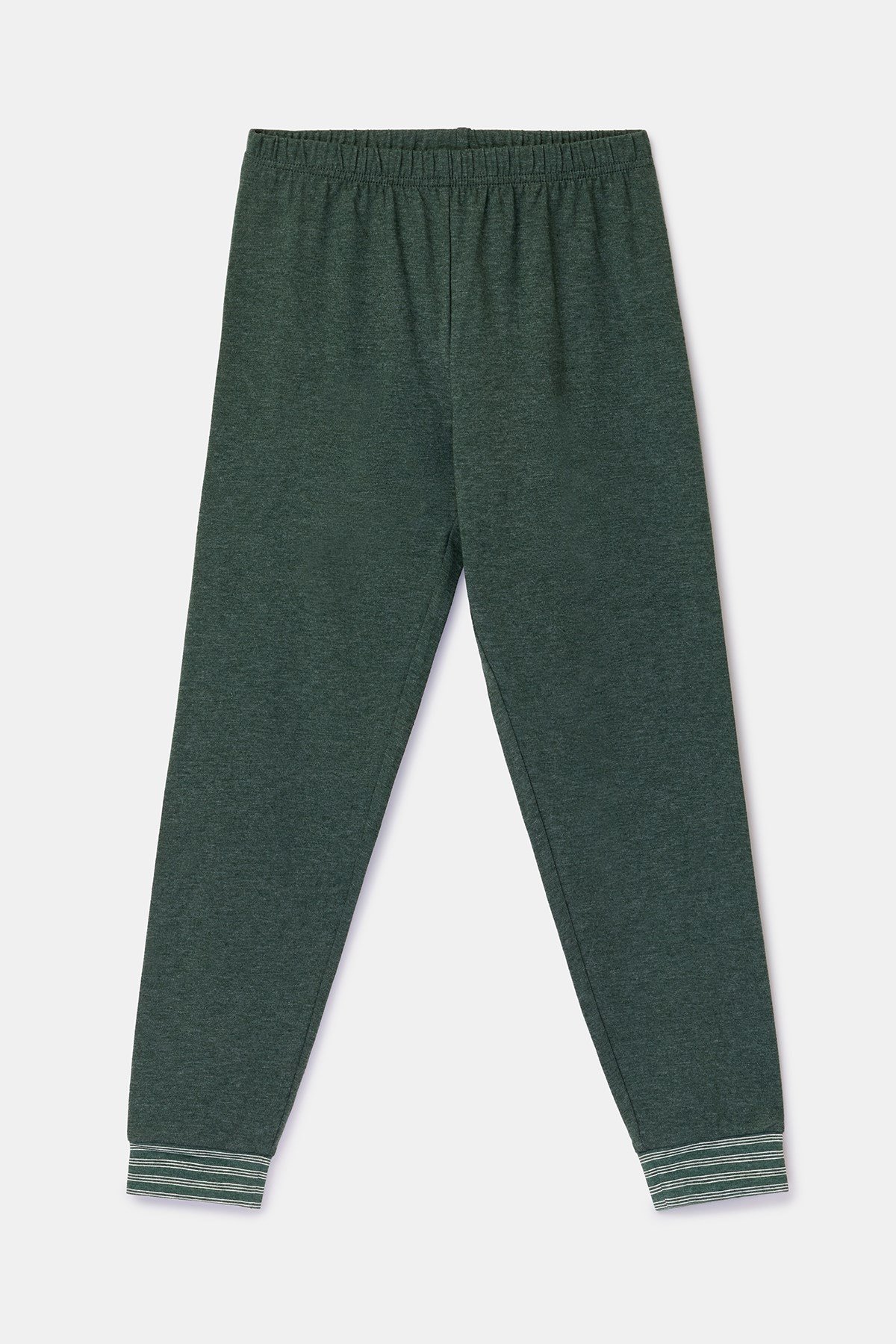 Roket Baskılı Yeşil Erkek Çocuk Pijama