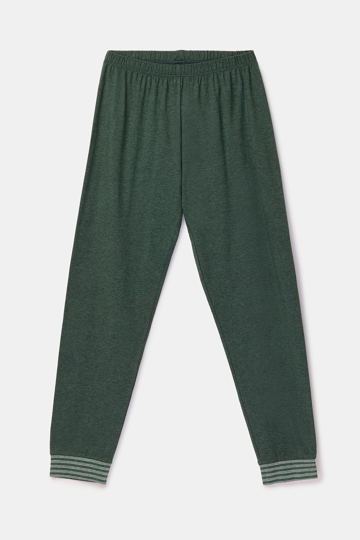 Roket Baskılı Yeşil Erkek Pijama