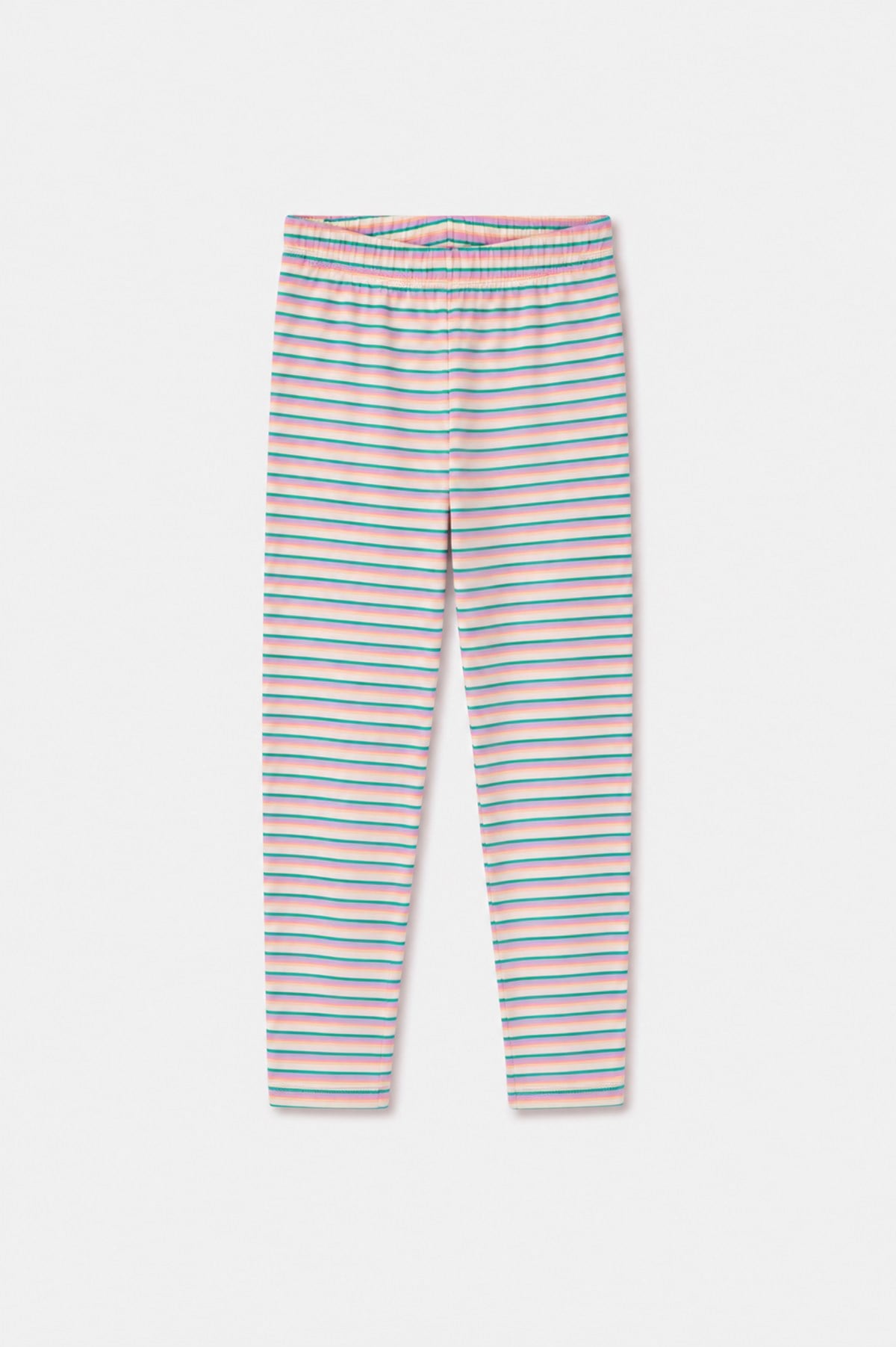 Uzay Baskılı Pembe Kız Çocuk Pijama