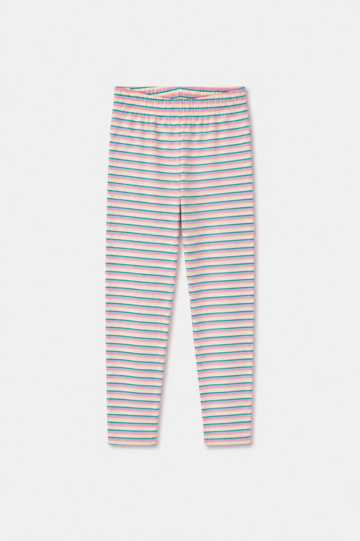Uzay Baskılı Pembe Kız Çocuk Pijama
