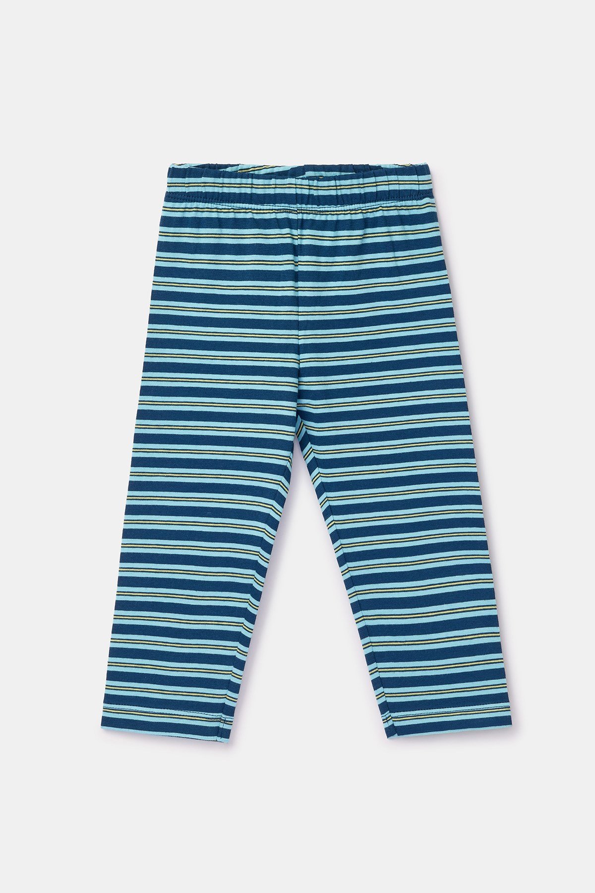 Uzaylı Karakter Baskılı Limon Yeşili Erkek Çocuk Pijama