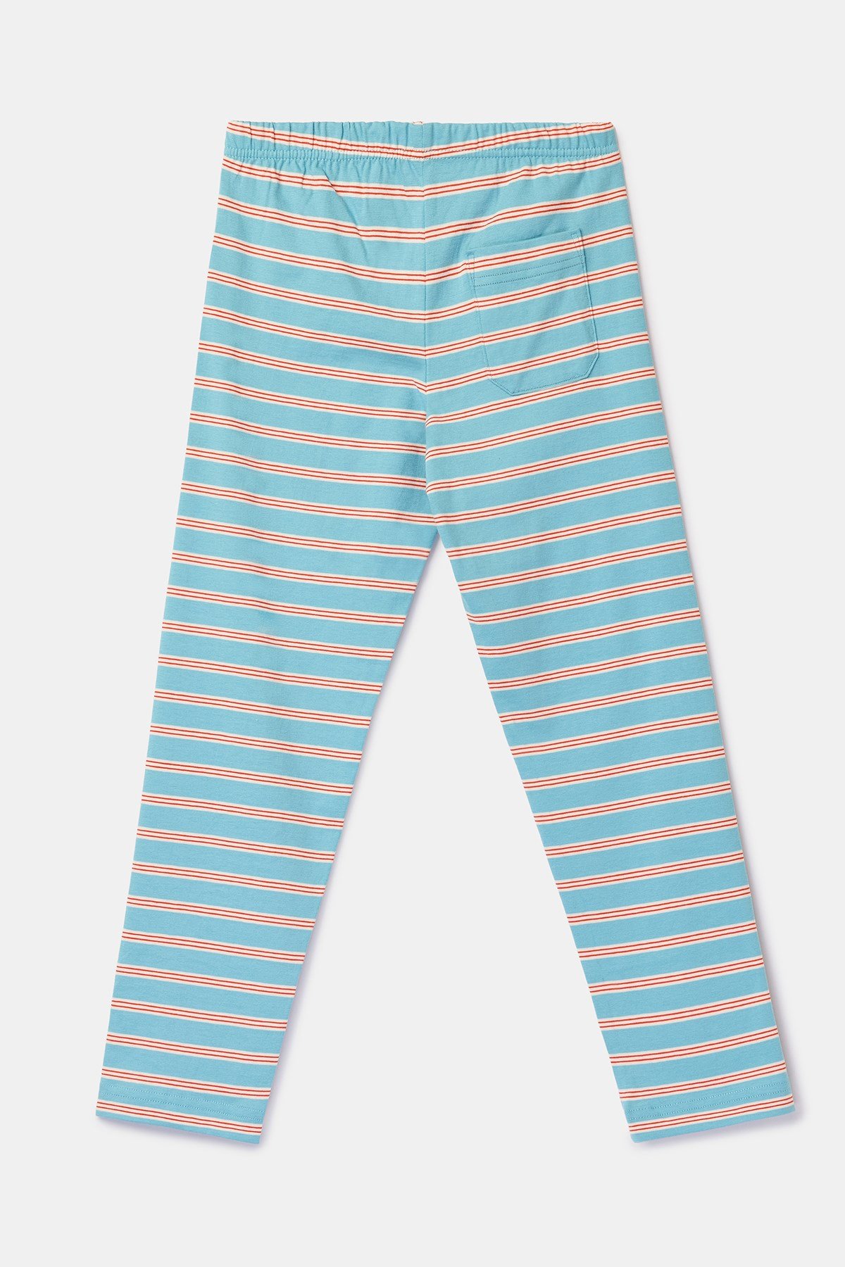 Uzaylı Karakter Baskılı Mavi Erkek Çocuk Pijama