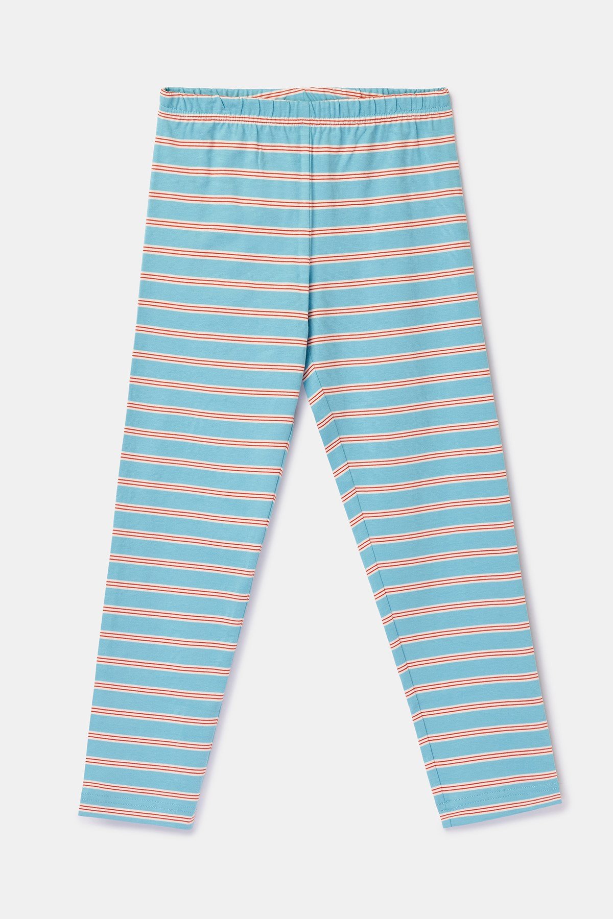 Uzaylı Karakter Baskılı Mavi Erkek Çocuk Pijama