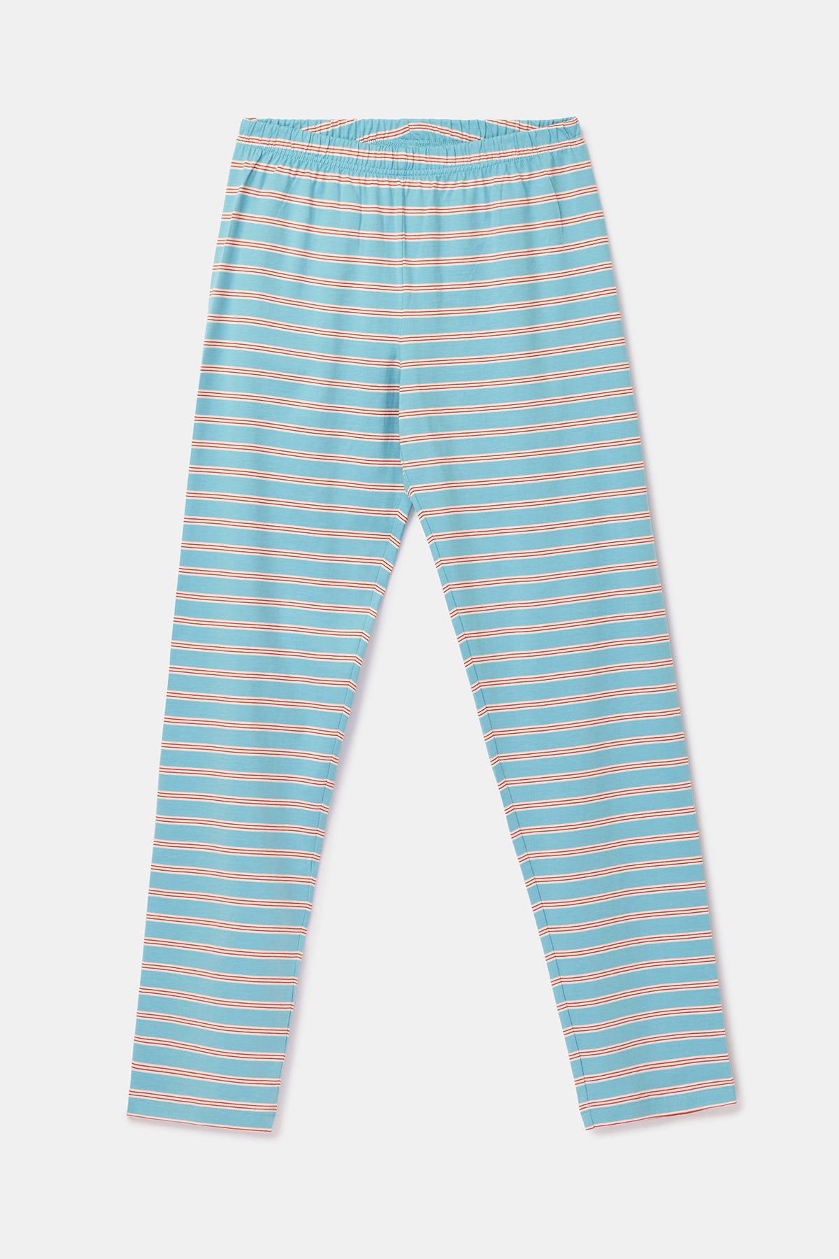 Uzaylı Karakter Baskılı Mavi Erkek Pijama
