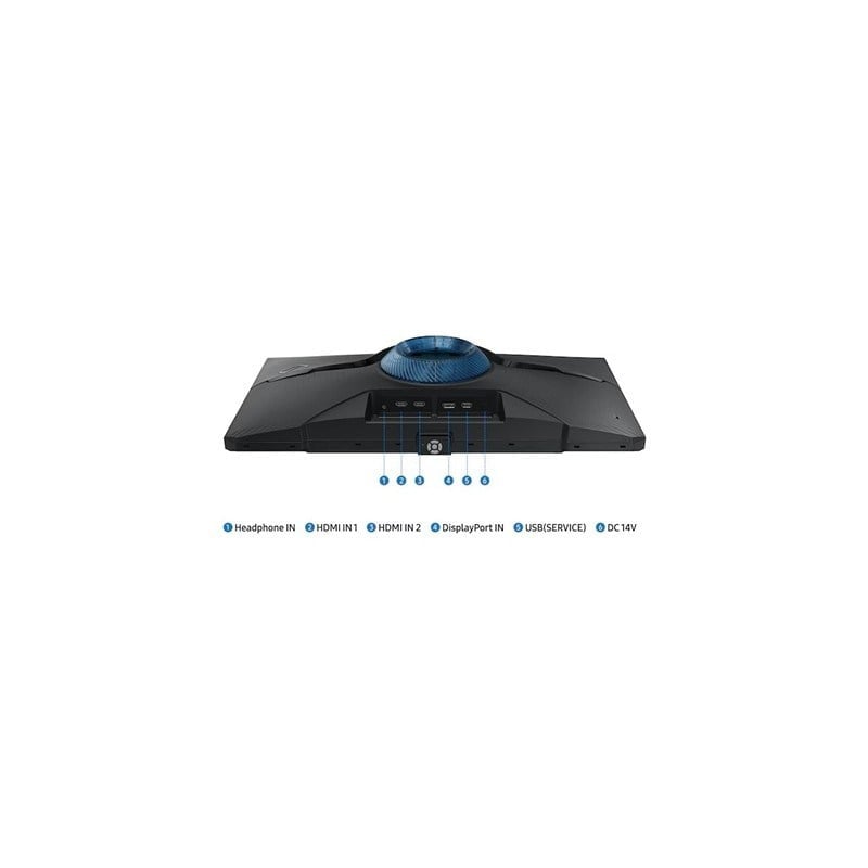25 SAMSUNG ODYSSEY G4 LS25BG400EUXUFFHD 1MS 240HZ IPS MONITOR
