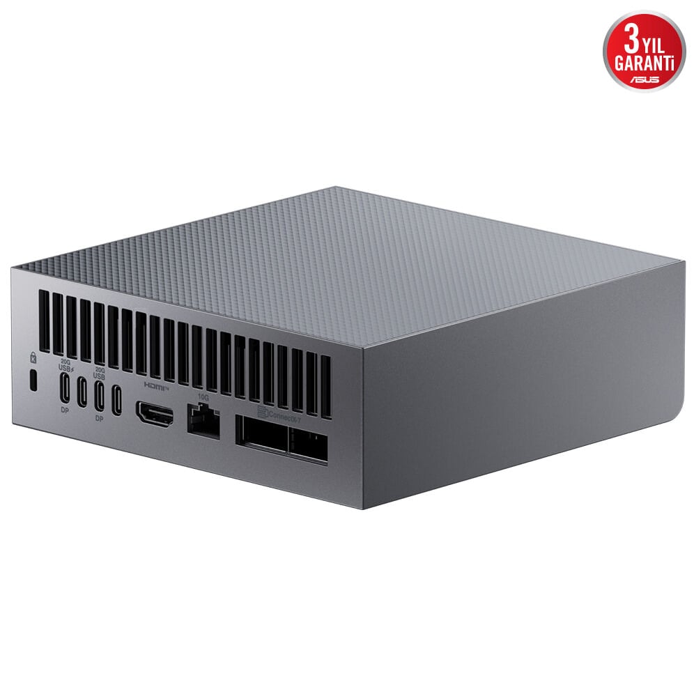 ASUS ASCENT GX10 NVIDIA GB10 CPU NVIDIA BLACKWELL GPU 128GB DDR5 RAM 2TB SSD NVIDIA DGX OS KOMPACT YAPAY ZEKA SUPER BİLGİSAYARI GX10-GG0026BN