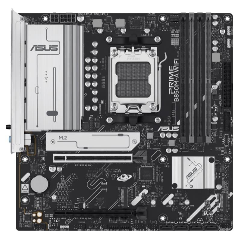 ASUS PRIME B850M-A WIFI DDR5 8000MT/S 1XHDMI 2XDP 3XM.2 USB3.2 MATX AM5 (AMD AM5 9000/8000/7000 SERİLERİ İLE UYUMLU)